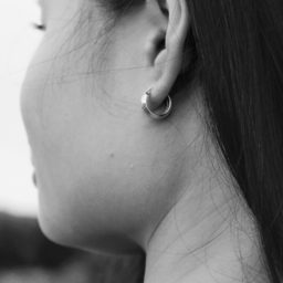 woman's ear